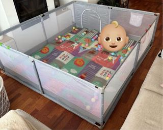 Parque infantil bebé plegable
180x2 metros 