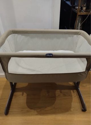 Minicuna Colecho Bebé Next2Me - Beige
