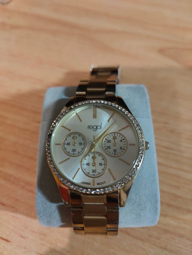 Reloj Regal Mujer Dorado