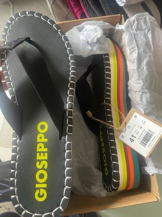 Sandalias GIOSEPPO negras talla 41