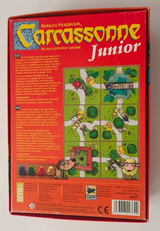 Carcassonne Junior - Juego de Mesa
