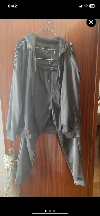 Chándal gris - Conjunto deportivo