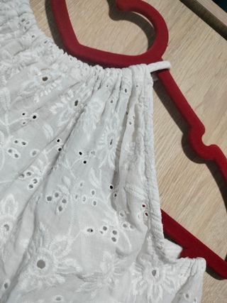 Vestido blanco ibicenco verano sexy bordado playa