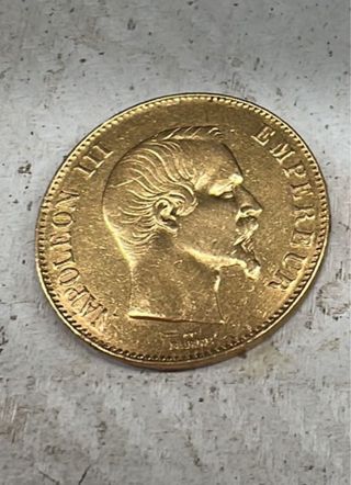 Moneda oro Napoleón III