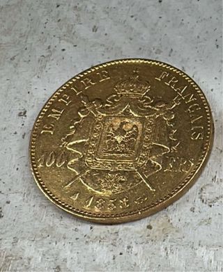 Moneda oro Napoleón III