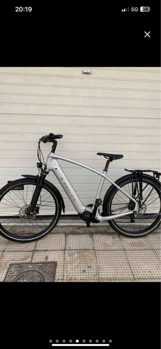 Bicicleta eléctrica treck