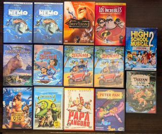 Lote 14 DVDs