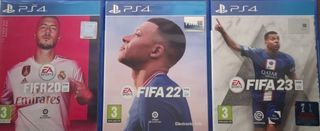 Lote 3 Juegos FIFA PS4