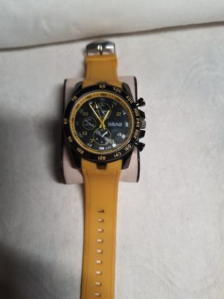 Reloj SBAG deportivo amarillo