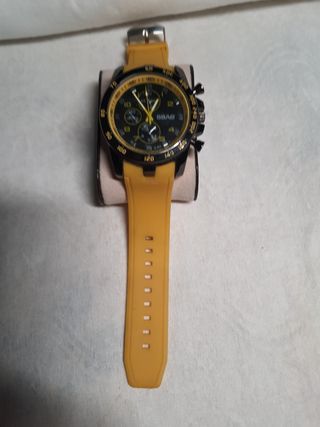 Reloj SBAG deportivo amarillo