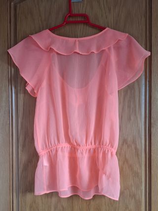 Blusa Rosa Talla M - Nueva