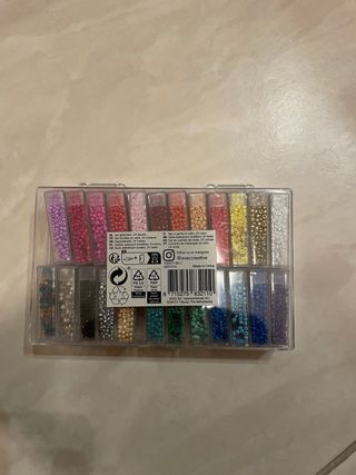 Set perline vetro Avec - 24 colori
