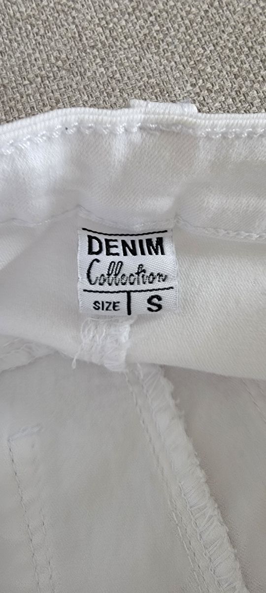 Pantalones vaqueros blancos mujer