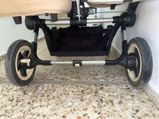 Bugaboo gemelar: Carro impecable