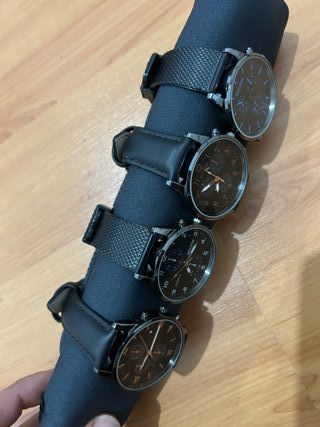 4 Relojes MSCXDK negros 
Te pagas solo3 una gratis