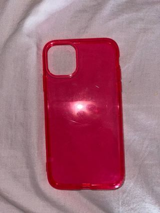 Funda roja iPhone 11