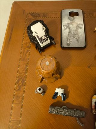 Star Wars Lote Figuras + Vehiculo.