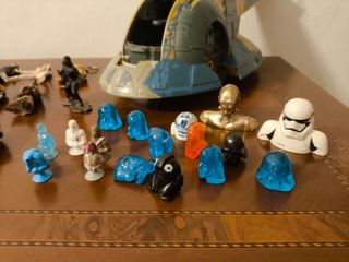 Star Wars Lote Figuras + Vehiculo.