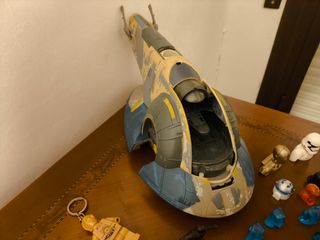 Star Wars Lote Figuras + Vehiculo.