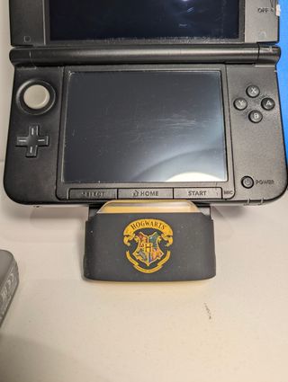 Nintendo 3DS XL rossa/nera + accessori 