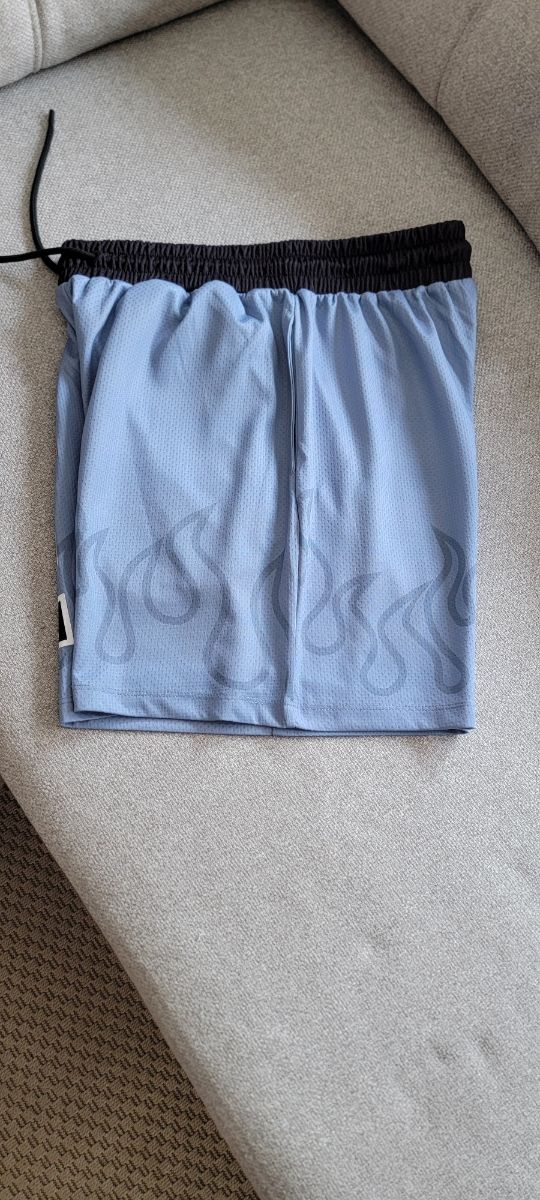 Shorts deportivos azules