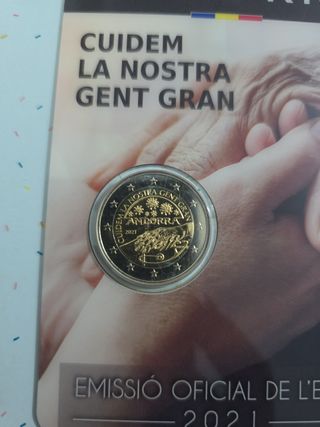 Moneda Andorra 2€ 2021