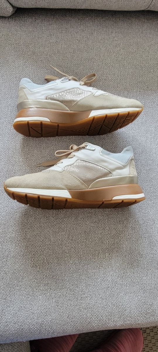 Zapatillas Geox beige