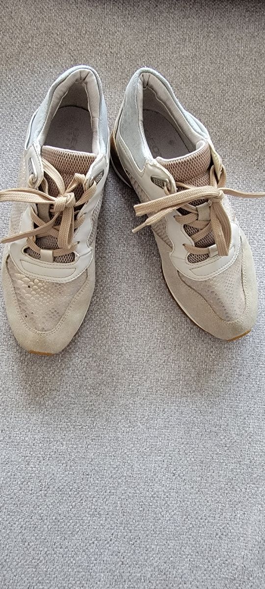 Zapatillas Geox beige