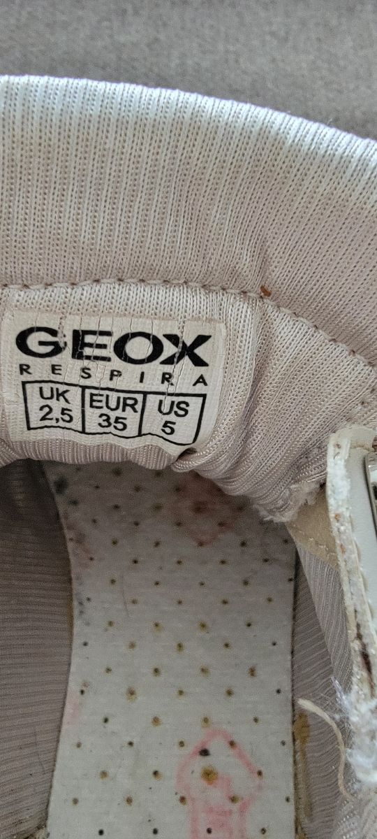 Zapatillas Geox beige