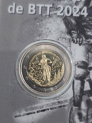 Moneda 2€ Andorra BTT 2024