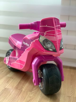 Moto correpasillos rosa Juguetos