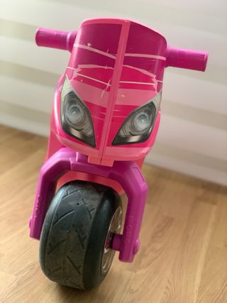Moto correpasillos rosa Juguetos