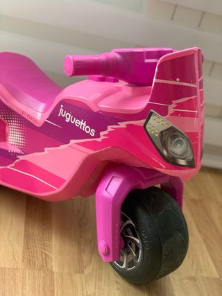 Moto correpasillos rosa Juguetos