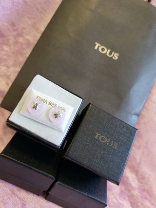 Pendientes TOUS Plata 925 mls.
