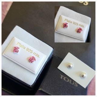 Pendientes TOUS Plata 925 mls.