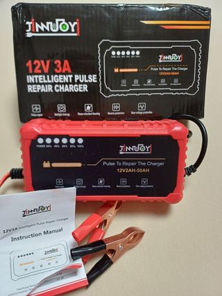 Cargador Pulso 12V 3A Inteligente