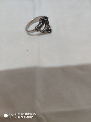 Anillo plata marquilla