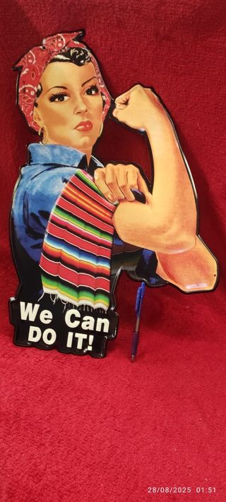 Cartel We Can Do It! Mujer trabajadora