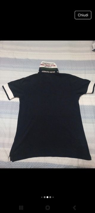 Polo Aeronautica Militare blu