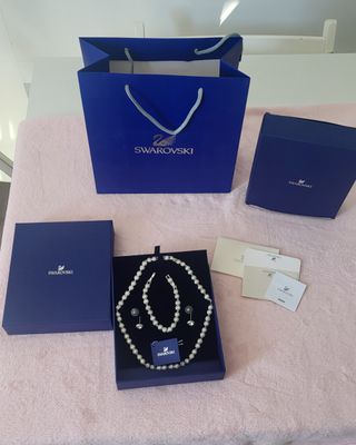 Conjunto Swarovski Collar y Pulsera 