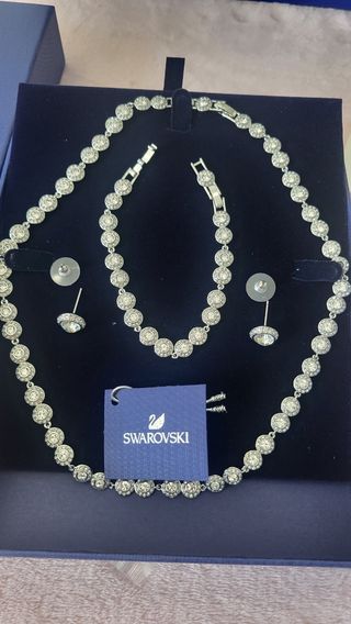 Conjunto Swarovski Collar y Pulsera 