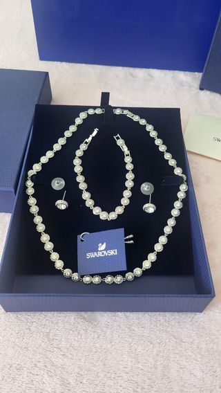Conjunto Swarovski Collar y Pulsera 