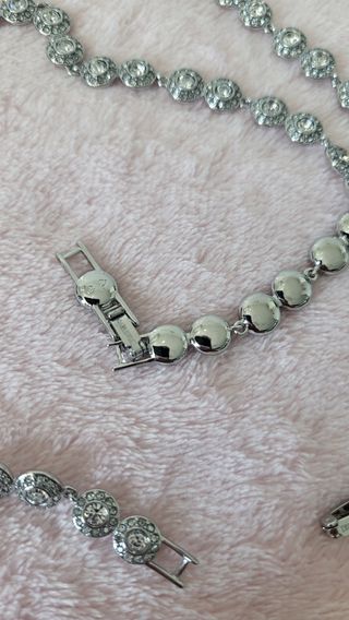 Conjunto Swarovski Collar y Pulsera 
