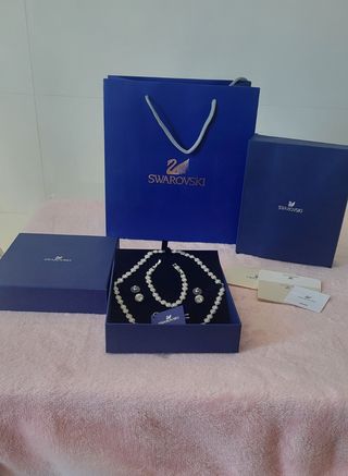 Conjunto Swarovski Collar y Pulsera 