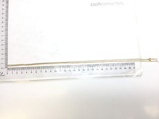 cadena oro 18k 31cm