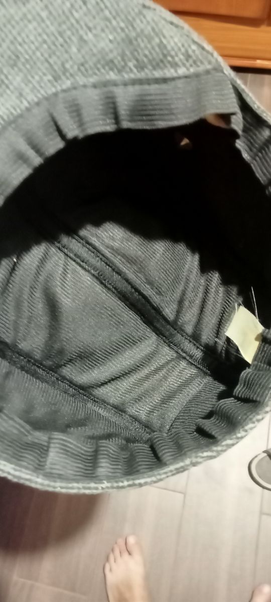 Boina de hombre gris