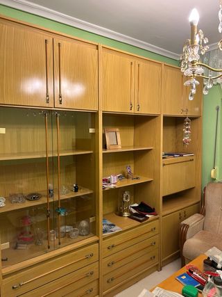 Mueble salón vintage madera
