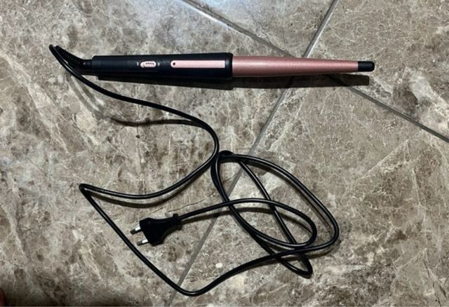 Rizador pelo rosa-negro