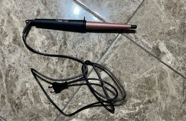 Rizador pelo rosa-negro