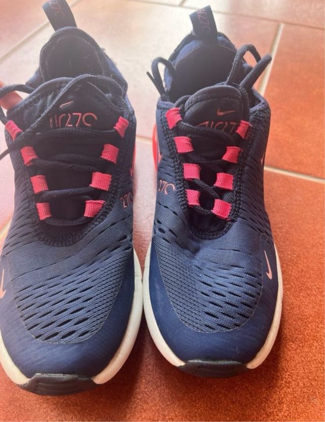 Zapatillas Nike Air Max 270 - Azul y Rosa